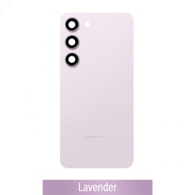 Samsung S23 Back Glass with Adhesive - Lavender