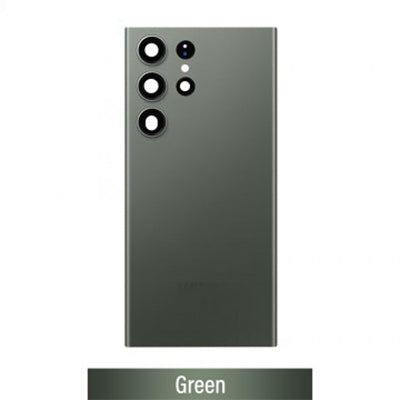 Samsung Galaxy S23 Ultra Back Glass Replacement - Green back glass replacement part