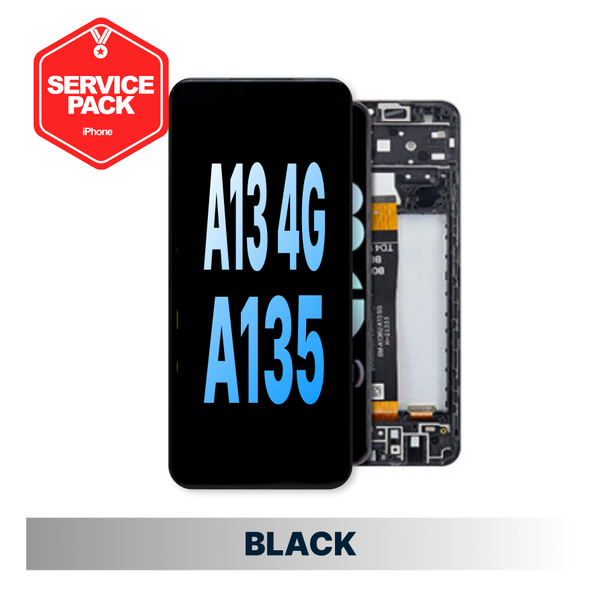 Samsung Galaxy A13 4G/A135 Service Pack Screen - Black