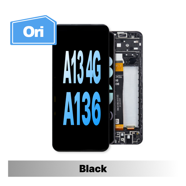 Samsung Galaxy A13 5G/A136 Brand New Screen with Frame - Black