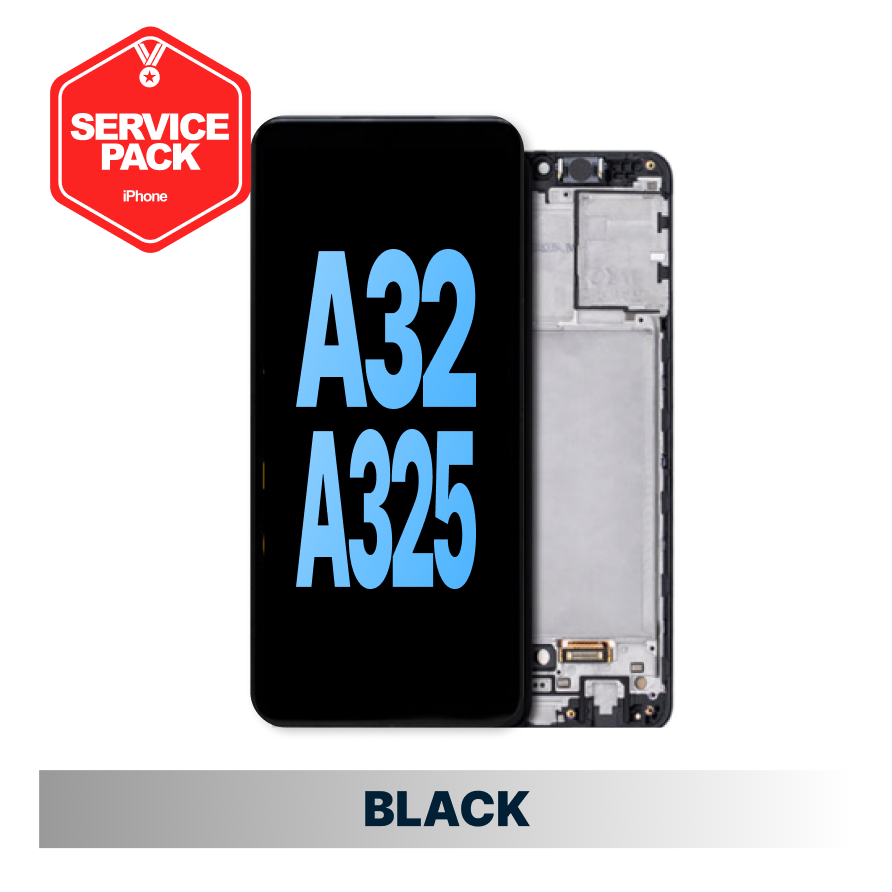 Samsung Galaxy A32 4G/A325 Service Pack Screen - Black