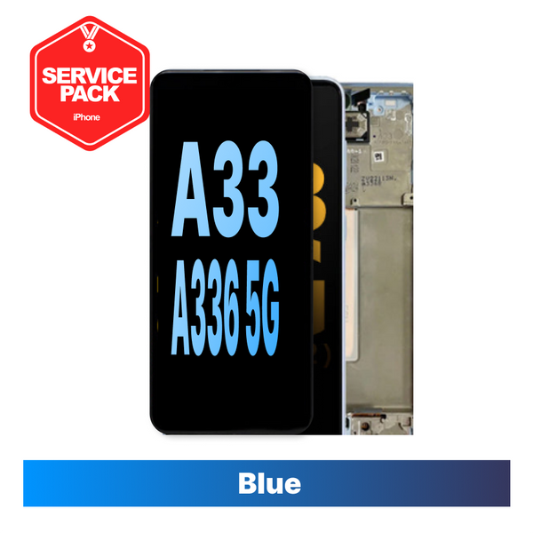 Samsung Galaxy A33 5G/A336 Service Pack OLED Screen - Blue