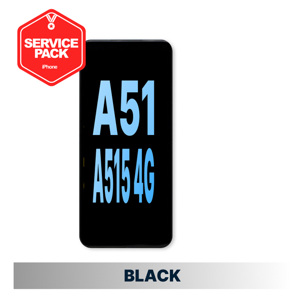 Samsung Galaxy A51/A515 4G Genuine Original Service Pack - Black