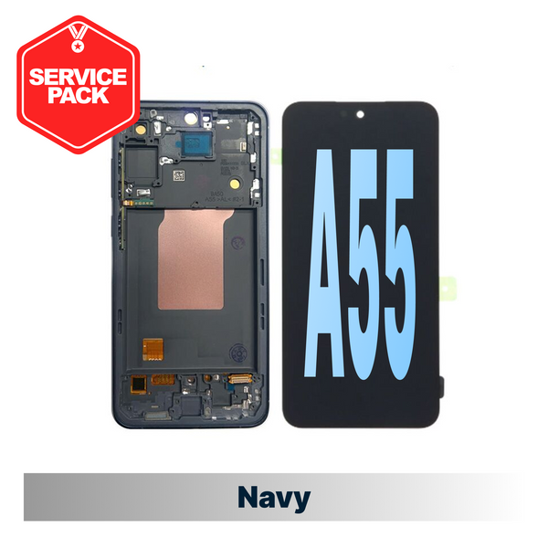 Samsung Galaxy A55/556 5G Service Pack Screen - Navy