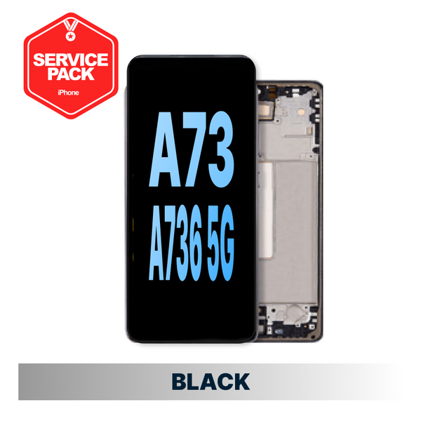 Samsung Galaxy A73/A736 5G Service Pack Screen - Black