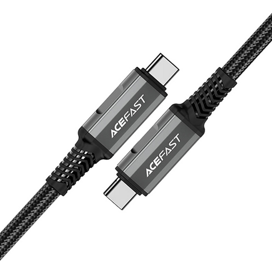 Ace Fast C1-09 Type-C to C silicone braid charging data cable