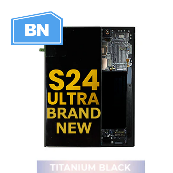 Samsung Galaxy S24 Ultra Brand New Assembly With Frame - Titanium Black/Blue /Green