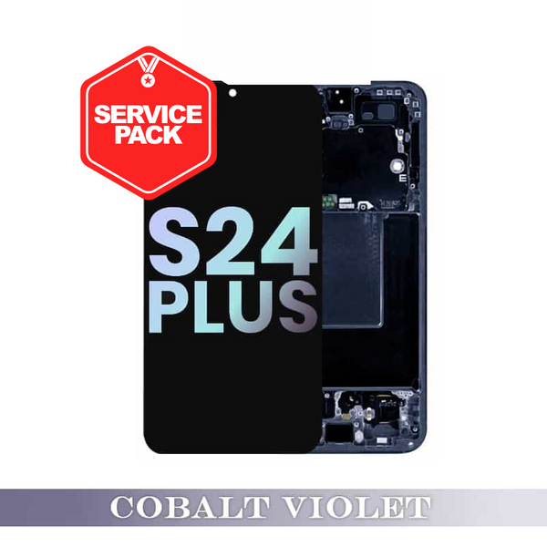 Samsung Galaxy S24 Plus Service Pack Screen - Cobalt Violet