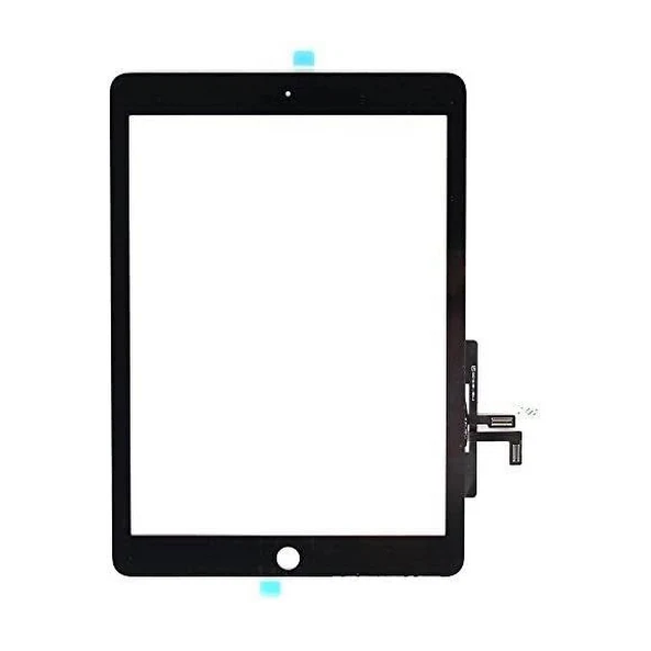 iPad 5 Digitizer with Home Button Flex Black (High Quality)