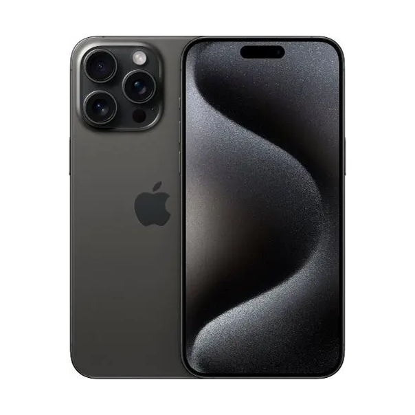 iPhone 15 Pro Max Used Phone 256GB Black Titanium Grade A Bat 100%