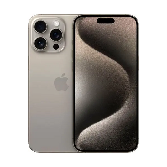 [Grade-A]iPhone 15 Pro Used Phone 1TB Natural Titanium Bat 90% above