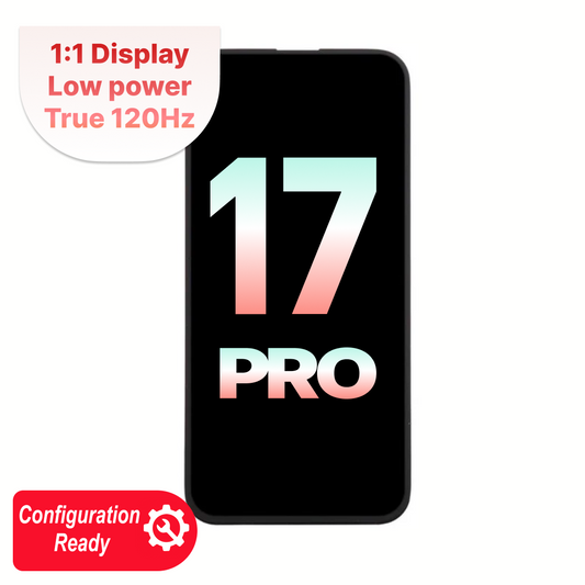 HX iPhone 17 Pro Soft Oled Aftermarket Assembly - Self Configuration