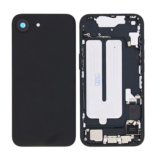 iPhone 16E Pull Mid Frame Housing With Small Parts - Black