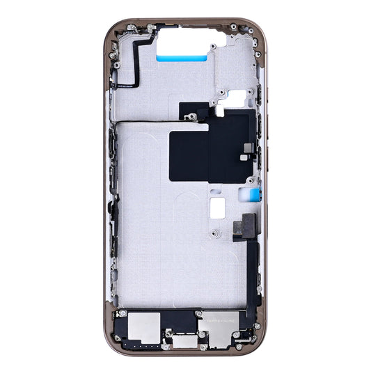 iPhone 16 Pro Pull Mid Frame Housing With Small Parts - Desert Titanium