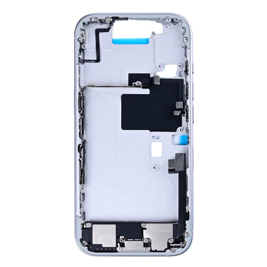iPhone 16 Pro Pull Mid Frame Housing With Small Parts - White Titanium