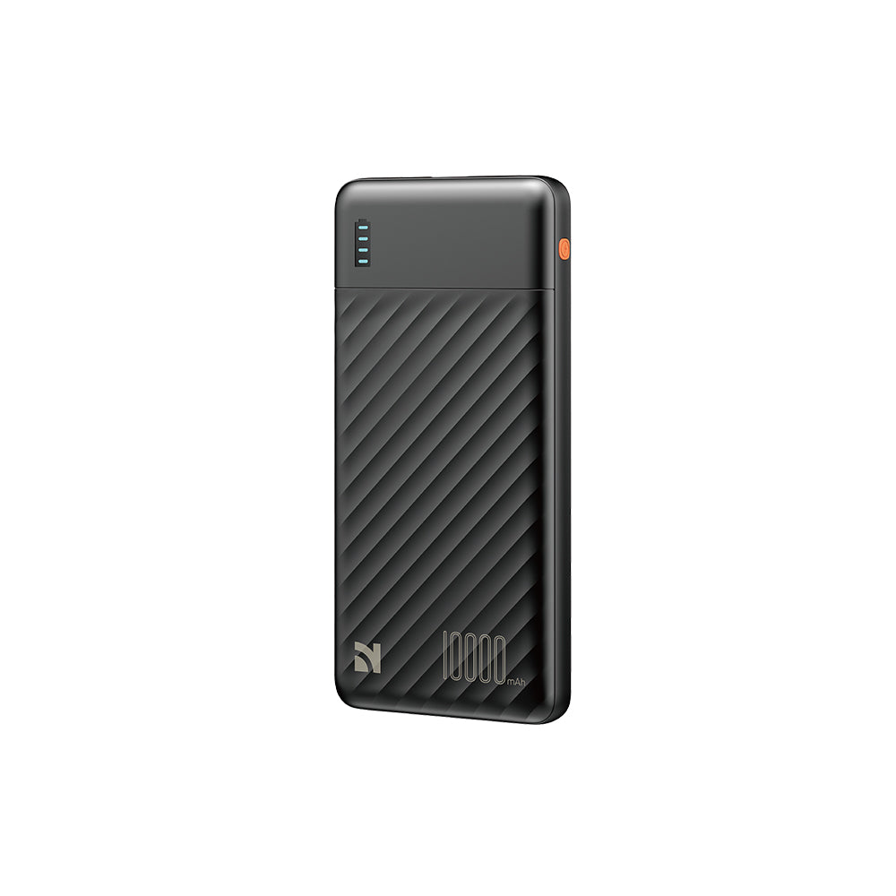 NCC KY-202 10000mAh 12W power bank with Lightning, black