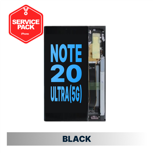 Samsung Galaxy Note 20 Ultra Genuine Original Service Pack - Black