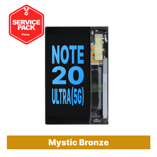 Samsung Galaxy Note 20 Ultra Genuine Original Service Pack - Mystic Bronze