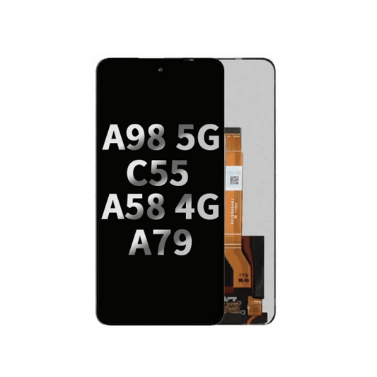 OPPO A98 5G LCD Screen OEM - Black