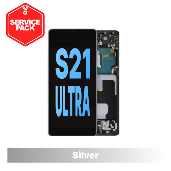 Samsung Galaxy S21 Ultra Service Pack Screen - Silver