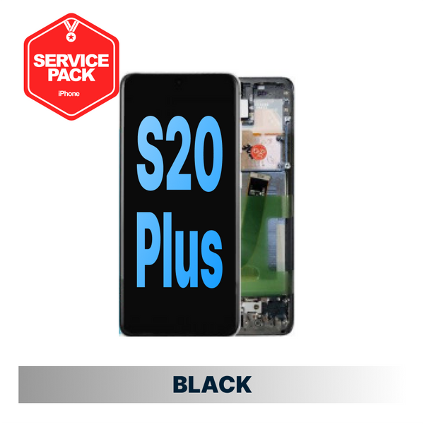 Samsung Galaxy S20 Plus Service Pack Screen - Black