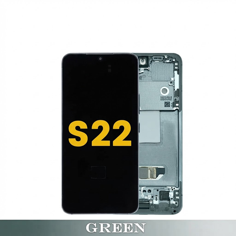 Samsung Galaxy S22 5G Compatible Amoled Assembly Soft Oled - Green