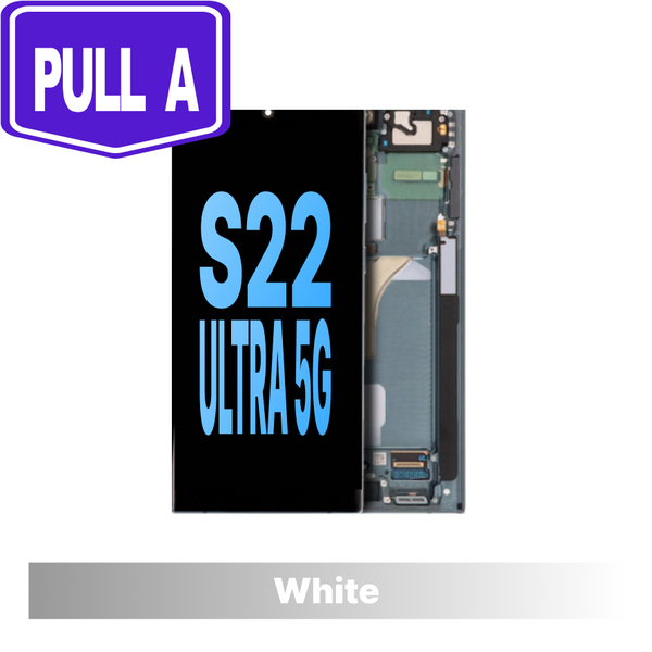 Samsung Galaxy S22 Ultra Pull A Grade Screen - Phantom White