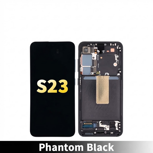 Samsung Galaxy S23 Compatible Amoled Assembly Soft Oled - Black