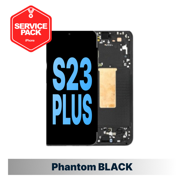Samsung Galaxy S23 Plus Service Pack Screen - Black