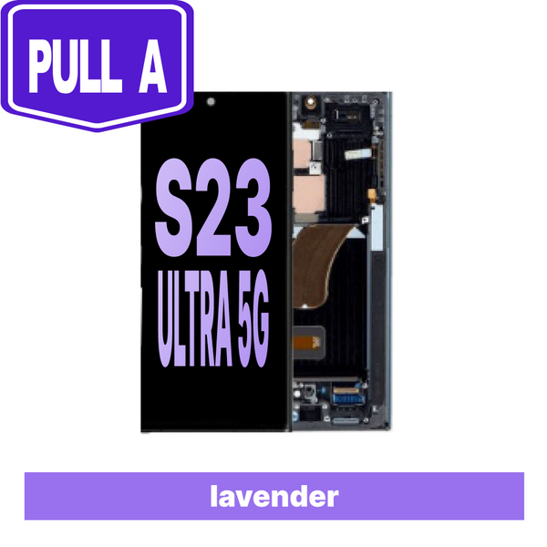 Samsung Galaxy S23 Ultra Pull A Grade Screen - Lavender