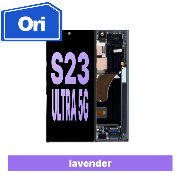 Samsung Galaxy S23 Ultra Brand New Assembly With Frame - Lavender