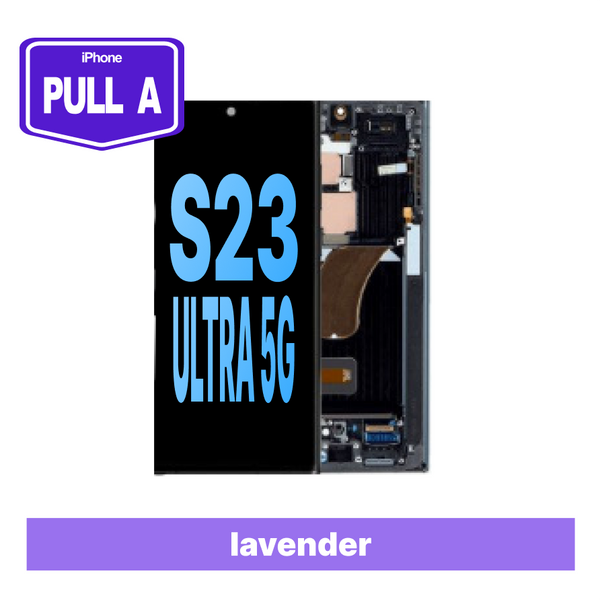 Samsung Galaxy S23 Ultra Pull A Grade Screen - Lavender