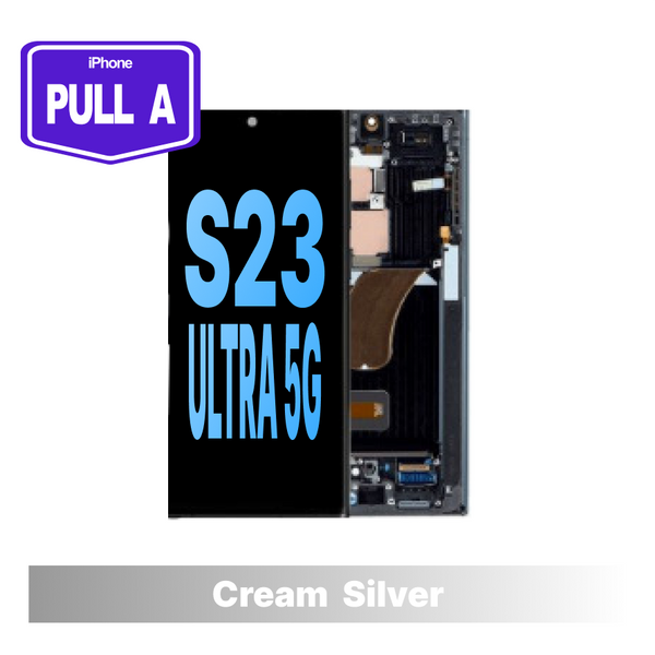 Samsung Galaxy S23 Ultra Pull A Grade Screen - Cream