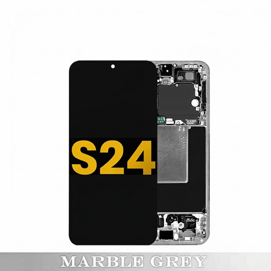 Samsung Galaxy S24 Compatible Amoled Assembly Soft Oled - Grey
