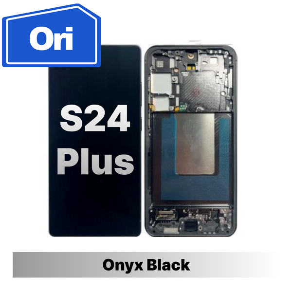 Samsung Galaxy S24 Plus Brand New Assembly With Frame - Onyx Black