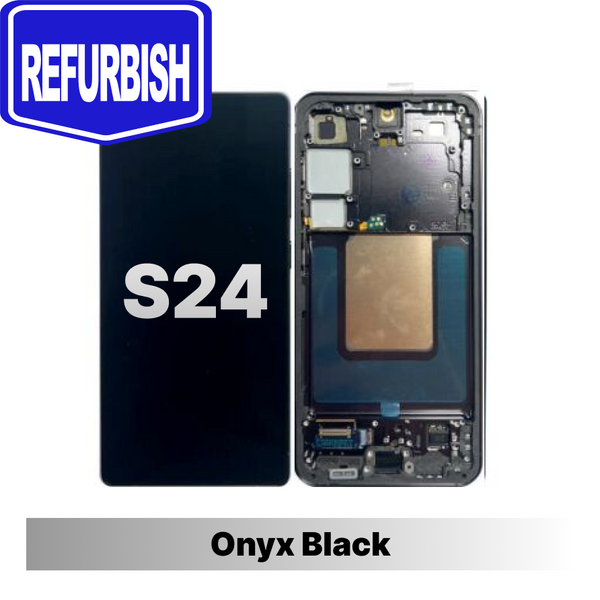 Samsung Galaxy S24 Amoled Refurbished - Onyx Black