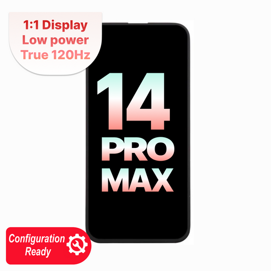 120HZ iPhone 14 Pro Max Soft Oled Aftermarket Assembly - Self Configuration