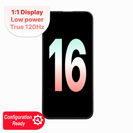 iPhone 16 Soft Oled Aftermarket Assembly - Self Configuration