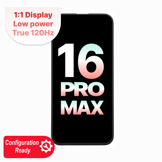 iPhone 16 Pro Max Soft Oled Aftermarket Assembly - Self Configuration