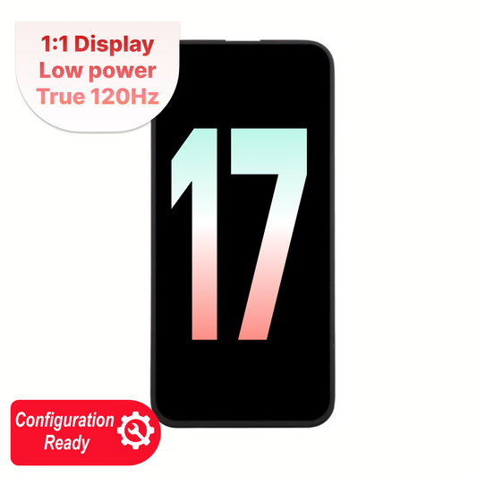 iPhone 17 Soft Oled Aftermarket Assembly - Self Configuration