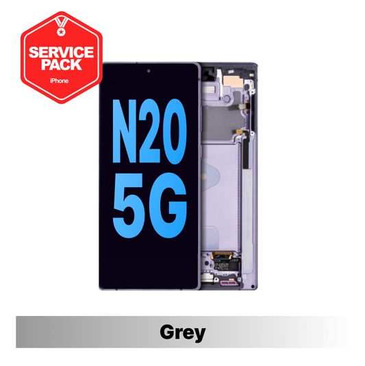 Samsung Galaxy Note 20 Service Pack Screen - Mystic Gray