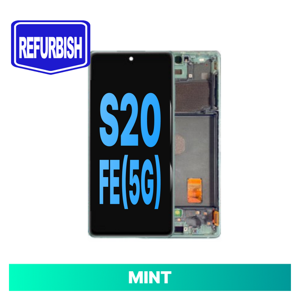 Samsung Galaxy S20FE OLED Assembly Refurbished - Mint