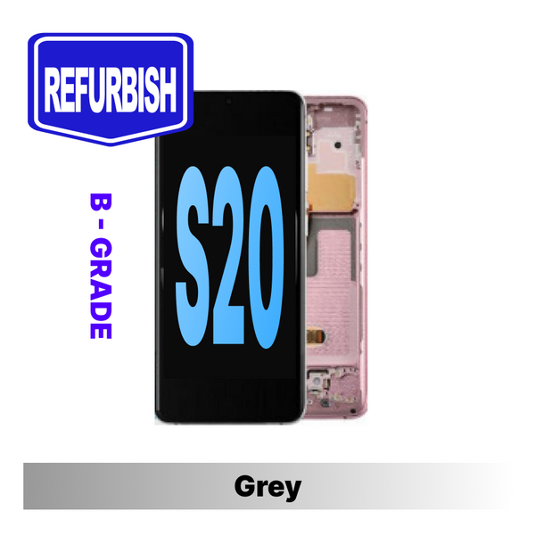 Samsung Galaxy S20 Refurbished - Black(B Grade)
