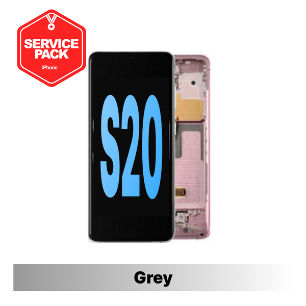 Samsung Galaxy S20 Service Pack Screen - Grey