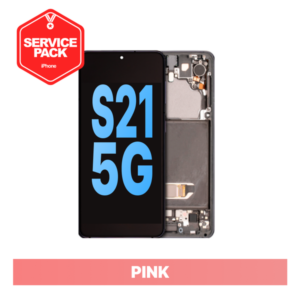 Samsung Galaxy S21 5G Screen Service Pack - Pink