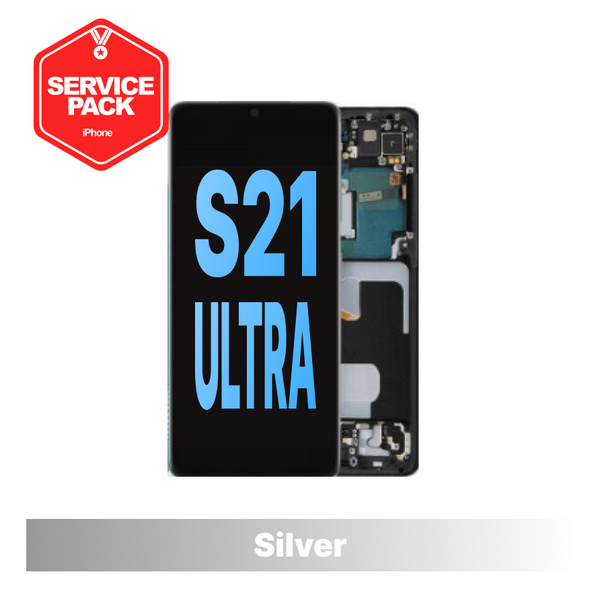 Samsung Galaxy S21 Ultra Service Pack Screen - Silver