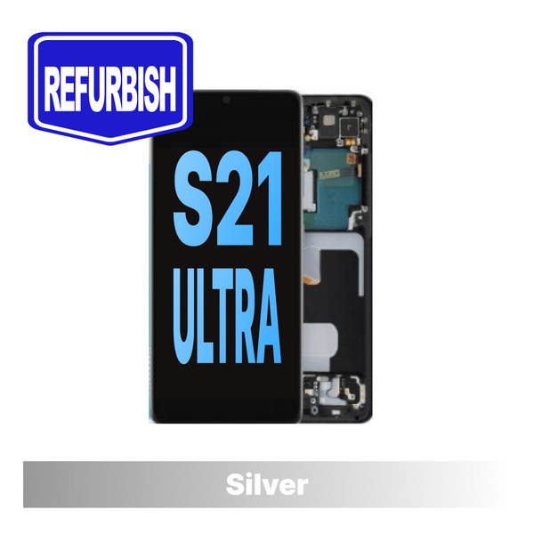 Samsung Galaxy S21 Ultra Refurbished Screen - Phantom Silver