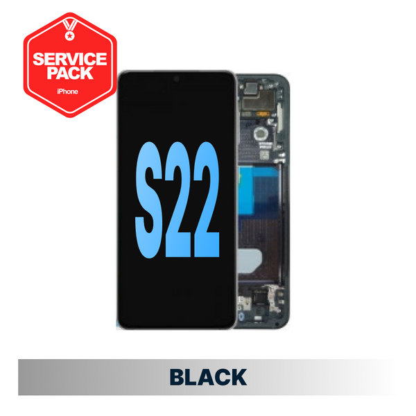 Samsung Galaxy S22 Plus Service Pack Screen - Black