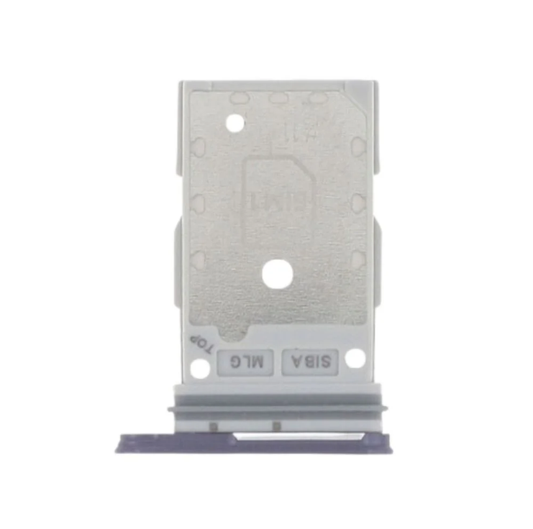 Single SIM Card Tray for Samsung Galaxy S24 Ultra-Titanium Violet-OEM