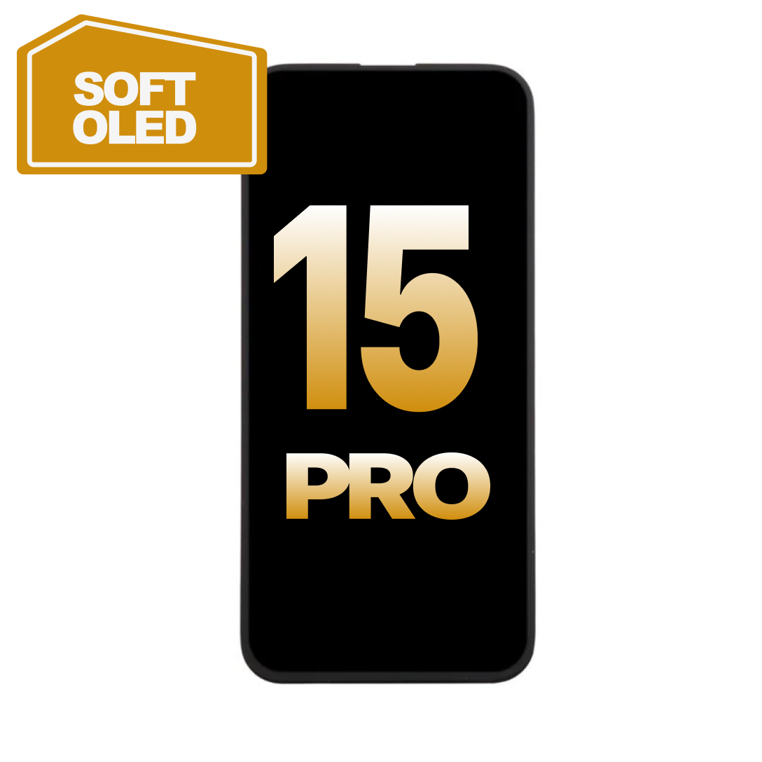 iPhone 15 Pro Soft OLED 120HZ Aftermarket Screen Replacement screen assembly replacement part